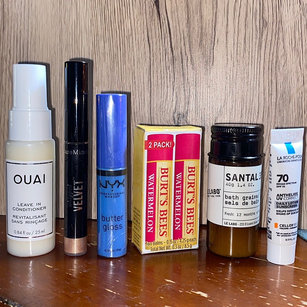 makeup/skincare mix bundle